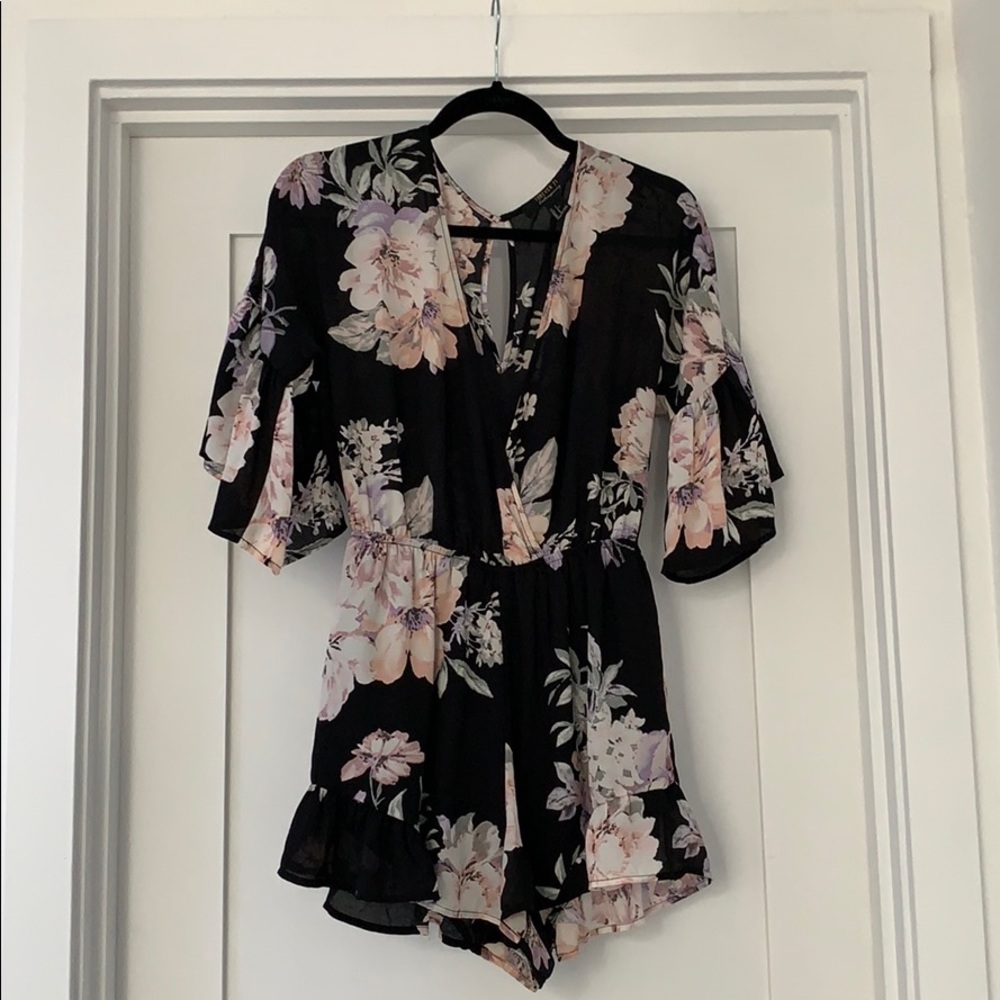 Forever 21 Floral Romper
